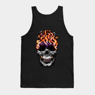 Hothead Skull Tank Top